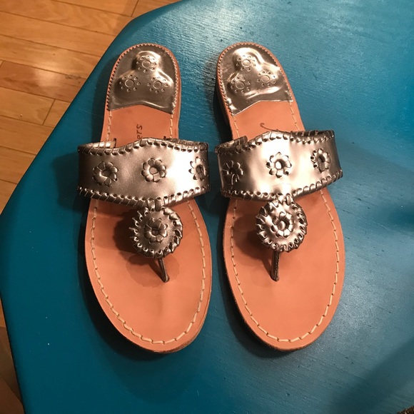 jack rogers pewter sandals